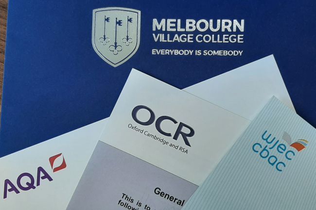 GCSE Certificate Collection Melbourn Village College